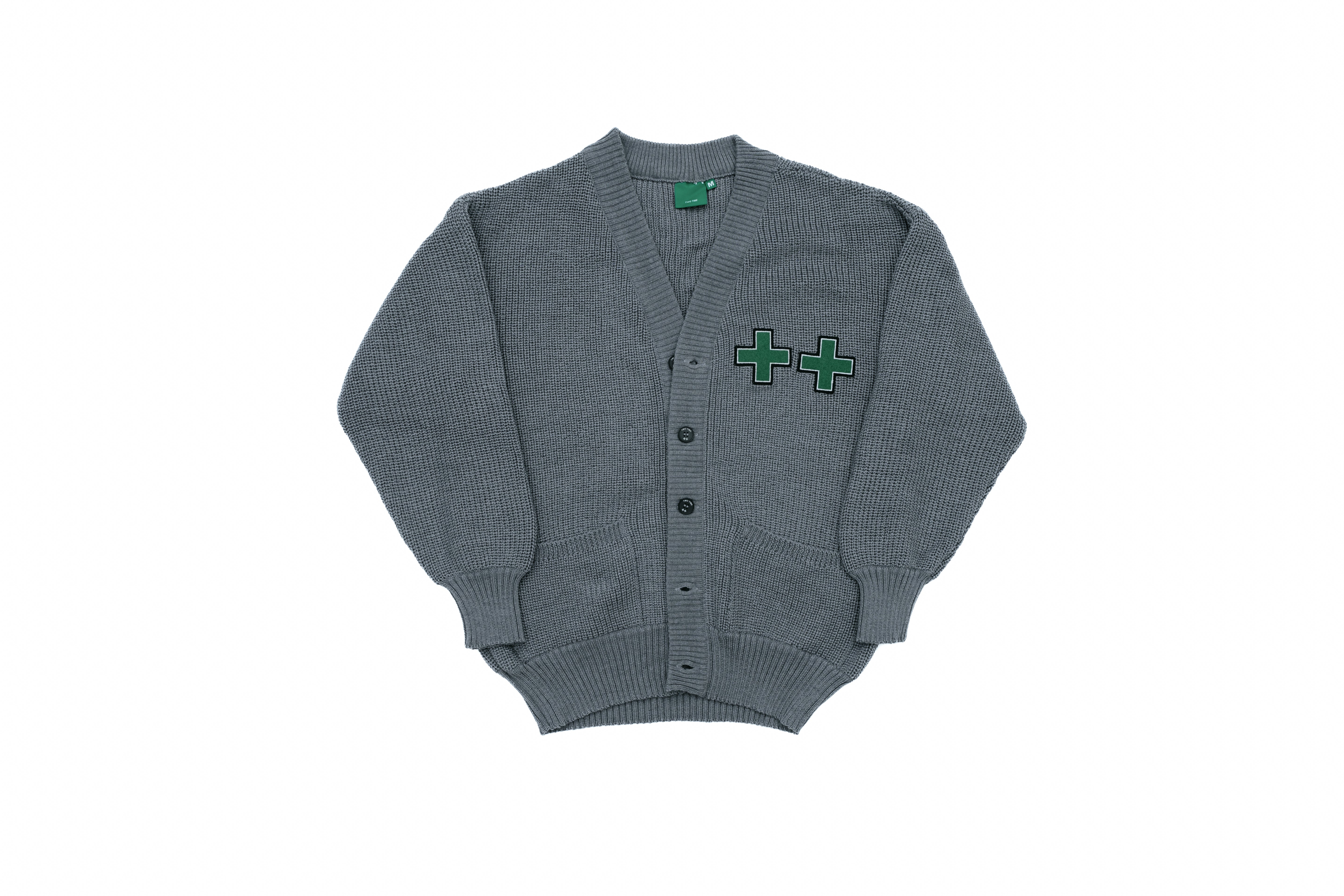 Logo-embroidered Cardigan – Two Time