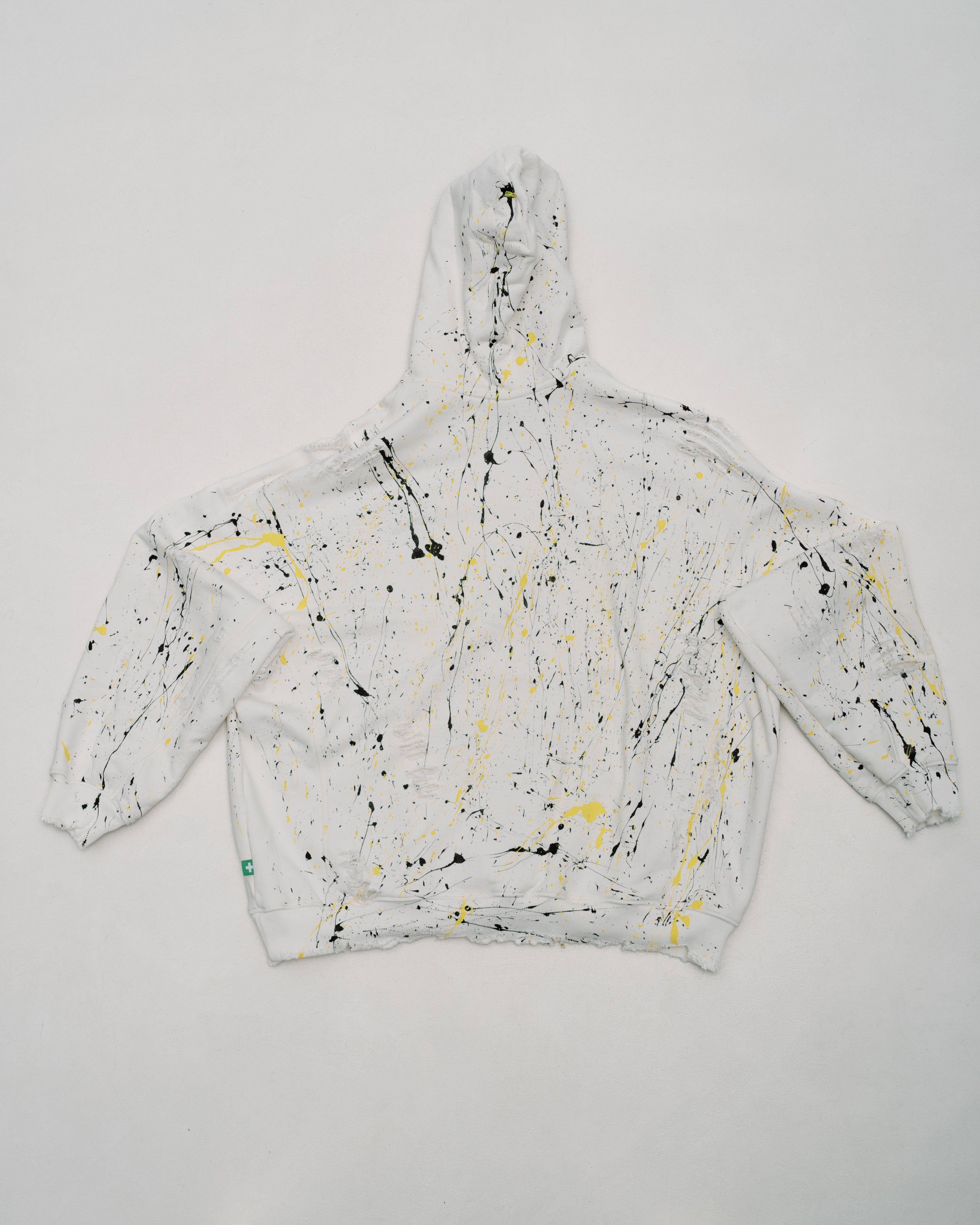 Cross-print pullover hoodie – Two Time