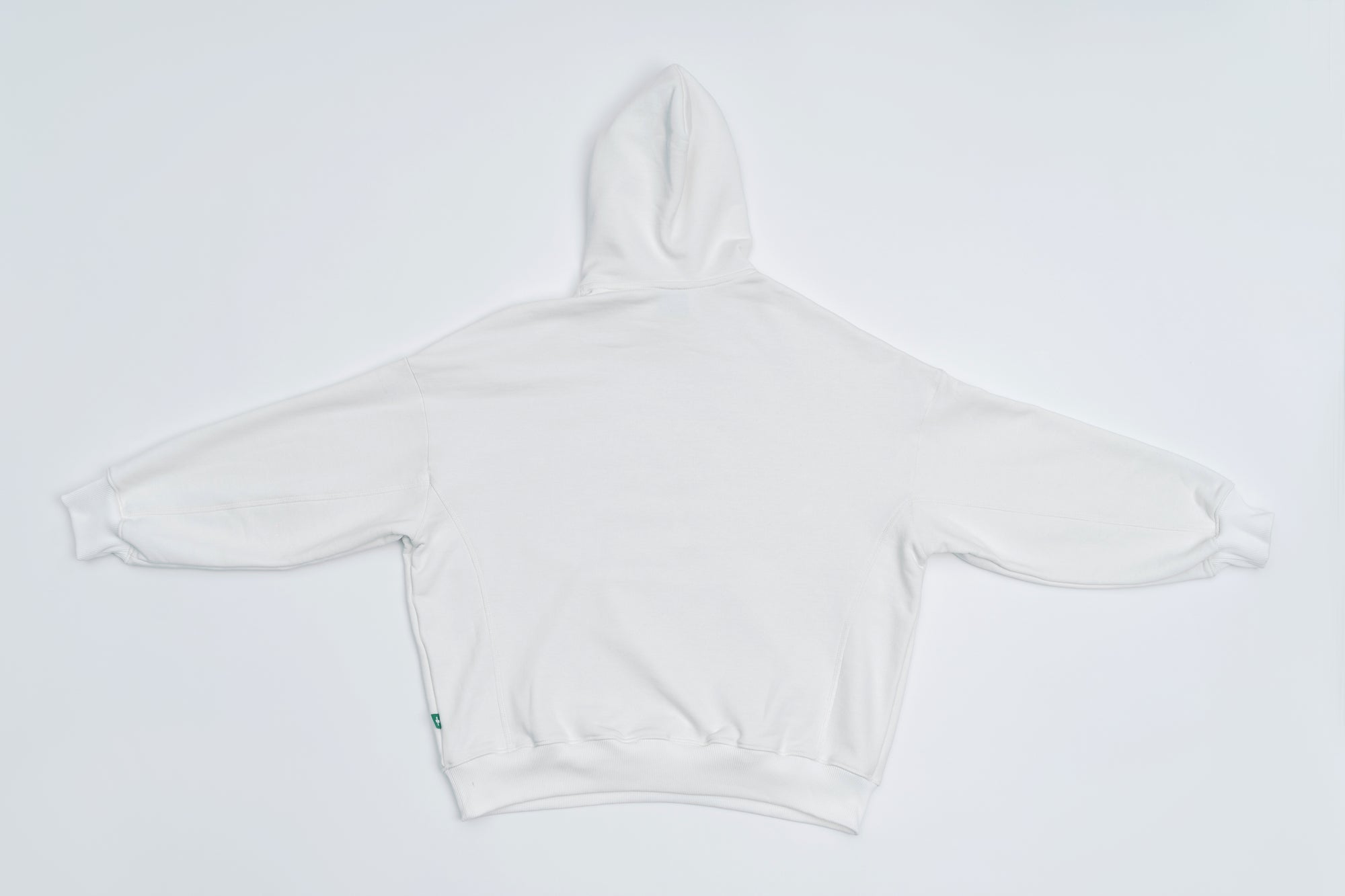 Cross-print pullover hoodie