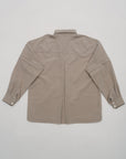 Nylon big pockets shirt