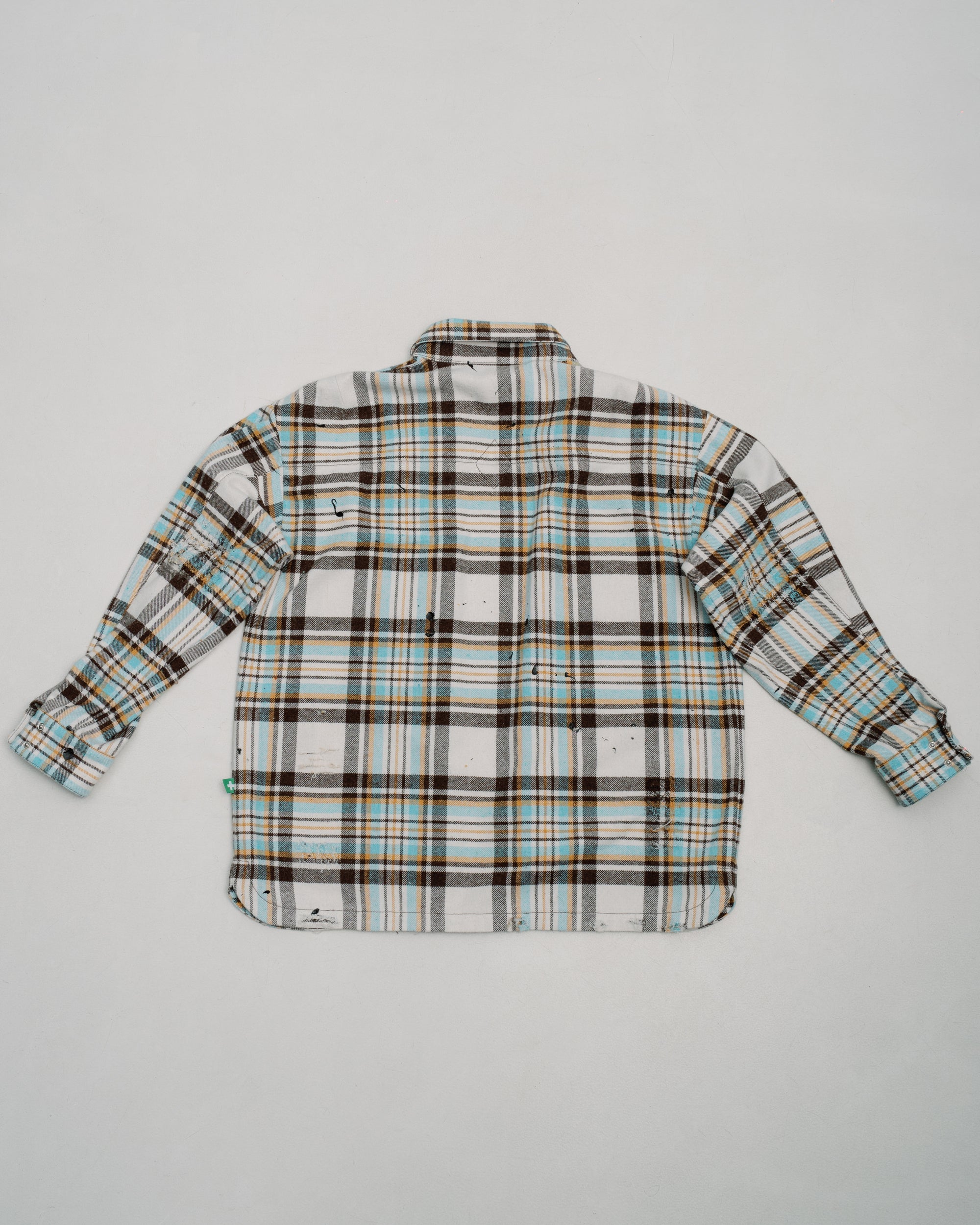 Plaid-check Flannel shirt