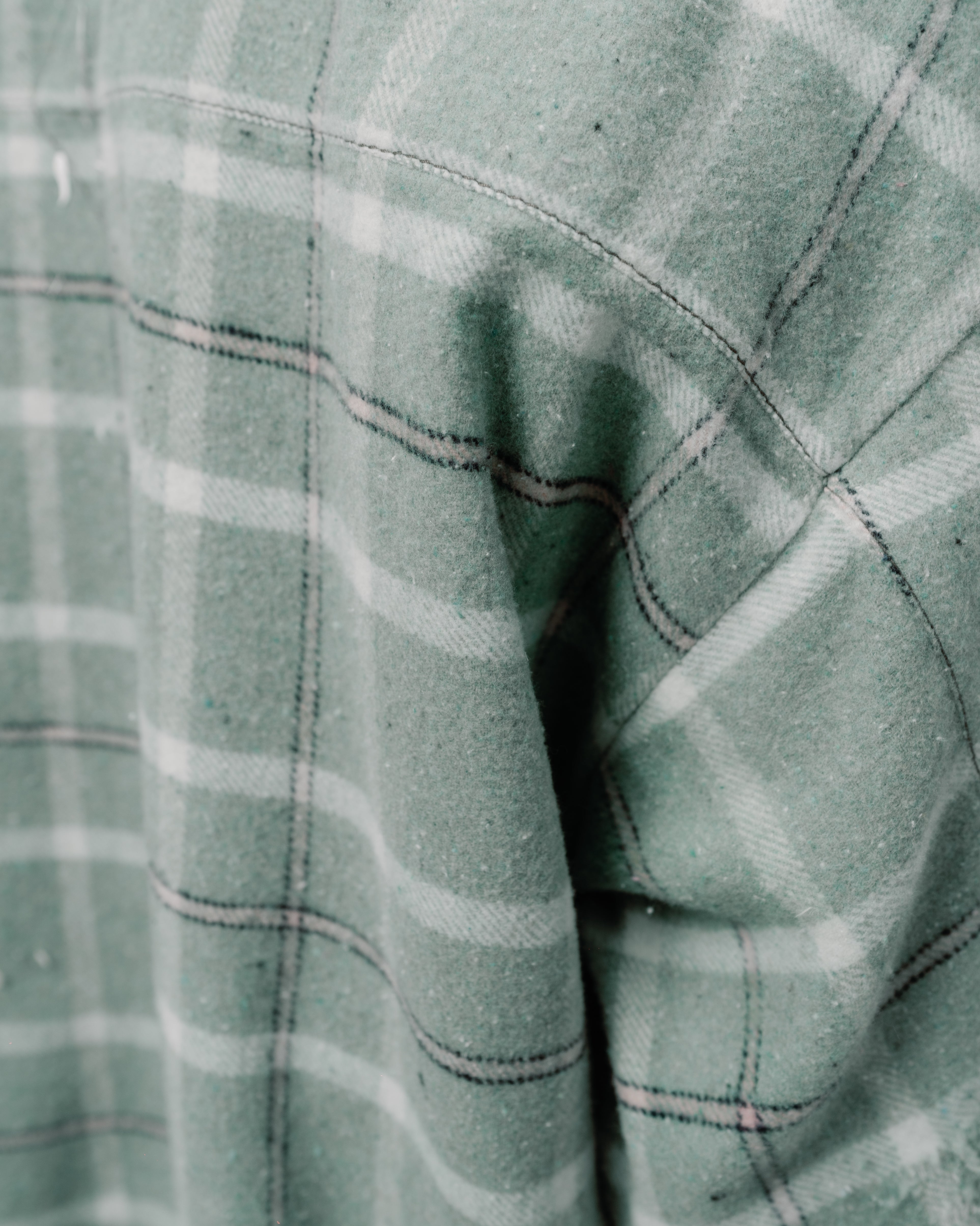 Plaid-check Flannel shirt – Two Time