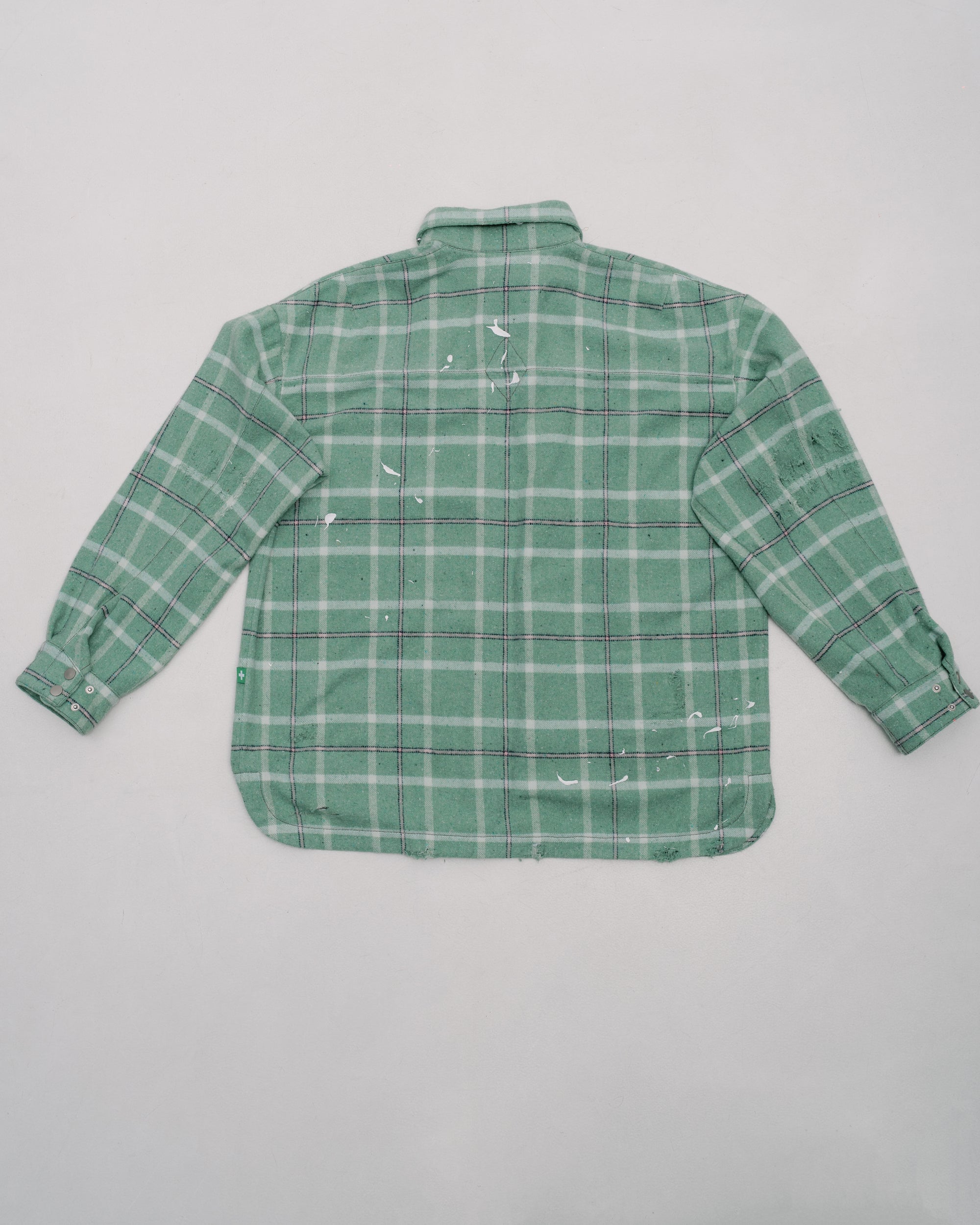 Plaid-check Flannel shirt